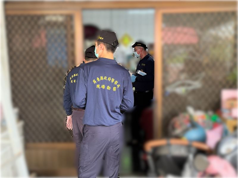 屏東縣屏東市公館社區日前發生殺妻駭人命案。(圖/翻攝畫面)