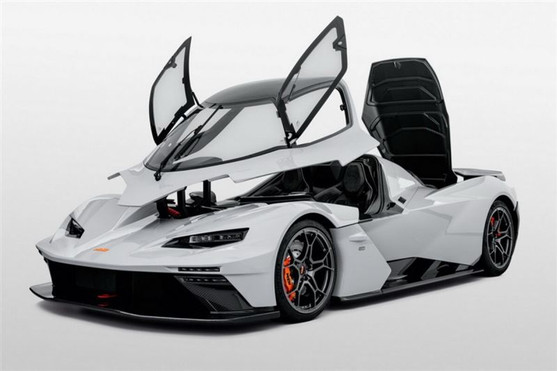 KTM X-Bow跑車。(翻攝KTM網站)