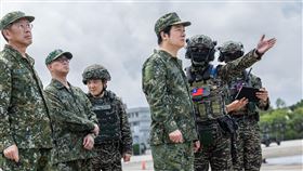 賴清德總統今(14）日視導「漢光41號演習－海軍防禦性布雷操演」。（圖／總統府提供)