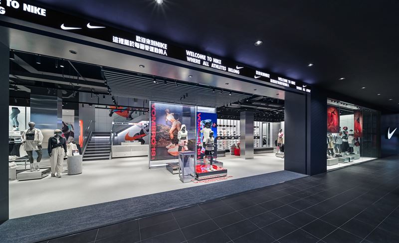 NIKE台中逢甲品牌體驗店位於逢甲商圈，打造最完整NIKE系列產品體驗區。（圖／品牌業者提供）