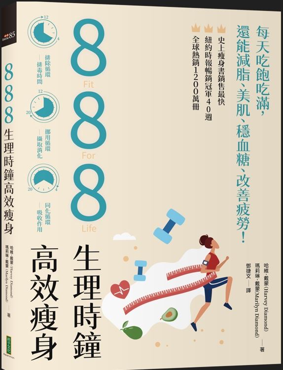 瘦不下來驚人真相曝光!原來是因為你的「體內循環」出了問題。(圖/柿子文化提供)