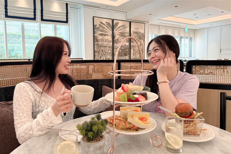 姊妹一起來！住瀚寓酒店享貴婦雙人午茶，每晚6400元起。（圖／飯店旅宿業者提供）