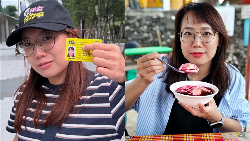 網紅孫女考到「FIA賽車執照」,下禮拜將去泰國參加越野拉力賽,讓許多網友壞直呼:「扯爆!」(圖/翻攝自普通女子孫女臉書)