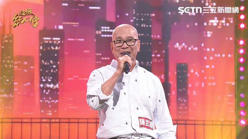 青春組挑戰者陳武雄。(圖/超級紅人榜提供)