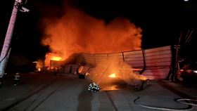 物流,大園,火警,倉儲（圖／翻攝畫面）