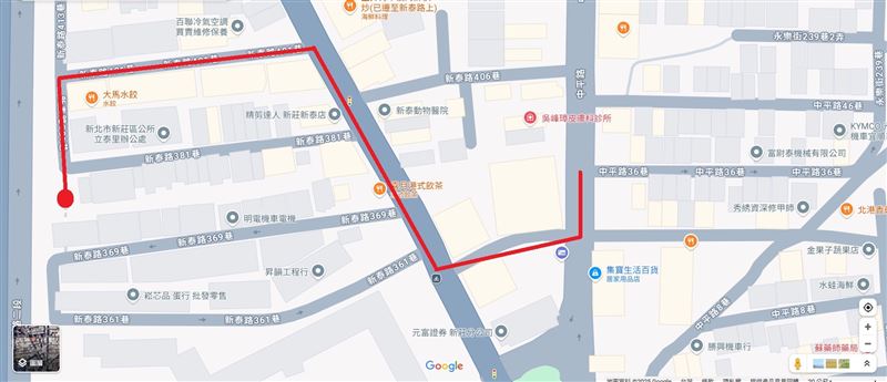 陳男涉嫌棄屍路線曝光。（圖／翻攝畫面）