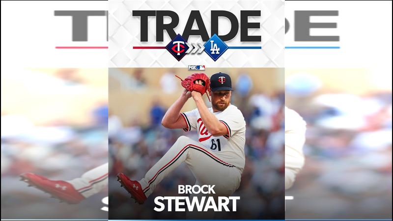 道奇從雙城網羅後援投手史都華(Brock Stewart)。(圖/翻攝自FOX Sports: MLB X)