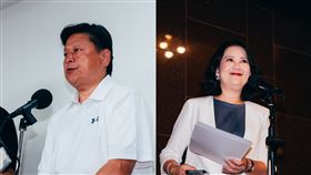 ▲吳思瑤、傅崐萁（組合圖／記者楊士誼攝影）