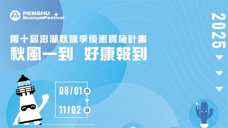 「澎湖秋瘋季」好玩又有機會獲得各項厚禮