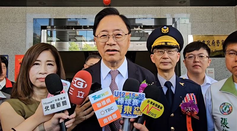 桃園市長張善政對關稅發表看法。（圖／翻攝畫面）