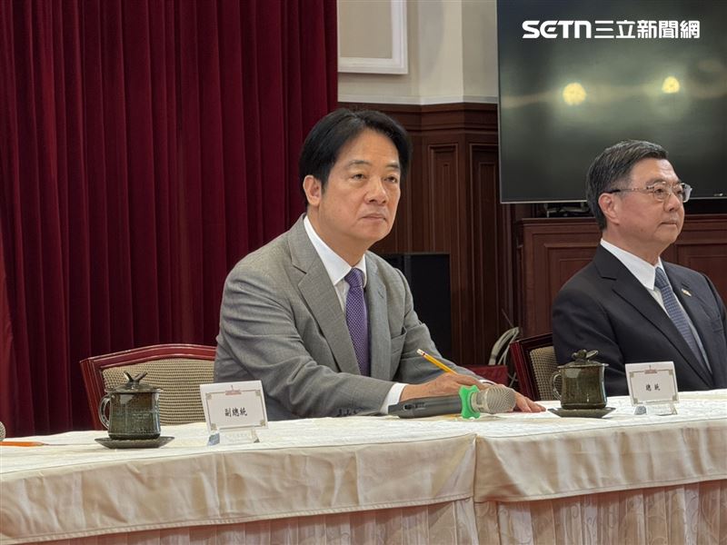 總統賴清德召開「因應美國對等關稅政策記者會」並接受媒體提問。（圖／記者劉秀敏攝影）
