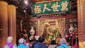 ▲新竹關帝廟的關聖帝君金尊。（圖／翻攝自新竹關帝廟臉書粉絲專頁）