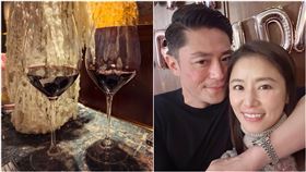 林心如、霍建華。（圖／翻攝自臉書）