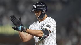 ▲史坦頓（Giancarlo Stanton）在季中交易截止日這天開轟。（圖／美聯社／達志影像）