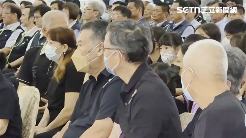 李元瀚拚復電不幸殉職,父親痛失愛兒,告別式感言忍不住哽咽:椎心之痛。(圖/記者廖國雄攝影)