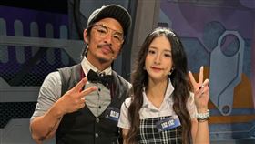 潔潔，啦啦隊，藍波老師。（圖／翻攝自臉書）