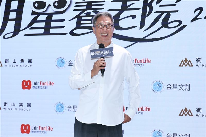 王偉忠出席舞台劇《明星養老院》2.0記者會。(圖/記者杜沛學攝影)