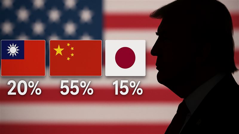川普正式公布新一輪的對等關稅。（圖／AI生成示意圖）