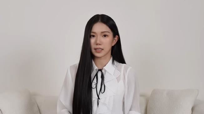 家寧聲稱Andy經常半夜出門找小三,導致她內心留下陰影。(圖/翻攝自秘月期POPOO YouTube頻道)
