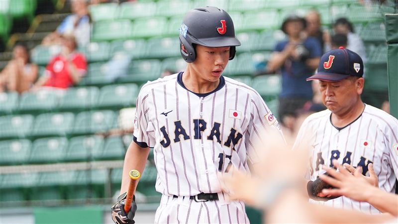 日本U12小球員佐橋陸公。（圖／棒協提供）