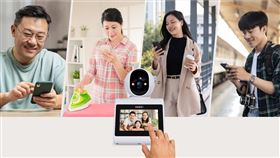 HOKKI視福氣雙向視訊智慧攝影機可設置五組成員帳號或設備，通知共享不怕漏接。（圖／品牌業者提供）