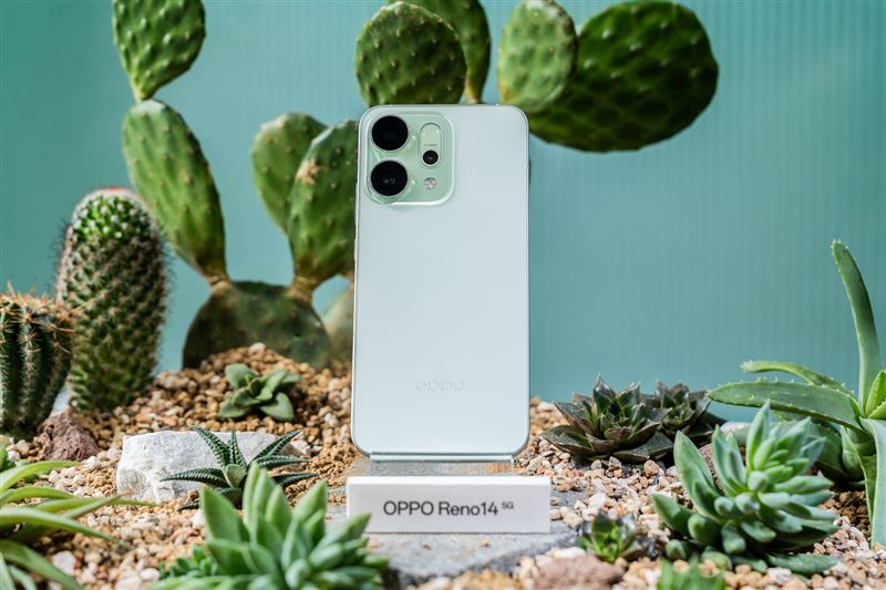 OPPO Reno14薄荷綠沁涼上市