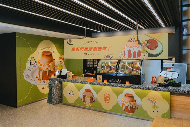 大茗本位製茶堂ＸMr. Moan莫恩先生聯名快閃店開幕。（圖／品牌業者提供）