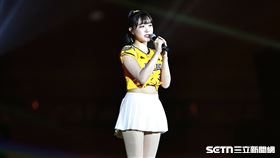 ▲PS女孩邊荷律賽後演唱《朋友》。（圖／記者劉彥池攝影）