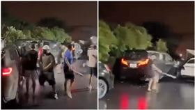 球棒隊,砸車,債務糾紛,角頭,彰化（圖／翻攝記者爆料網）