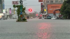 豪雨,台南,淹水,豪雨假