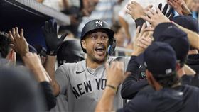 ▲史坦頓（Giancarlo Stanton）炸裂前東家馬林魚。（圖／美聯社／達志影像）