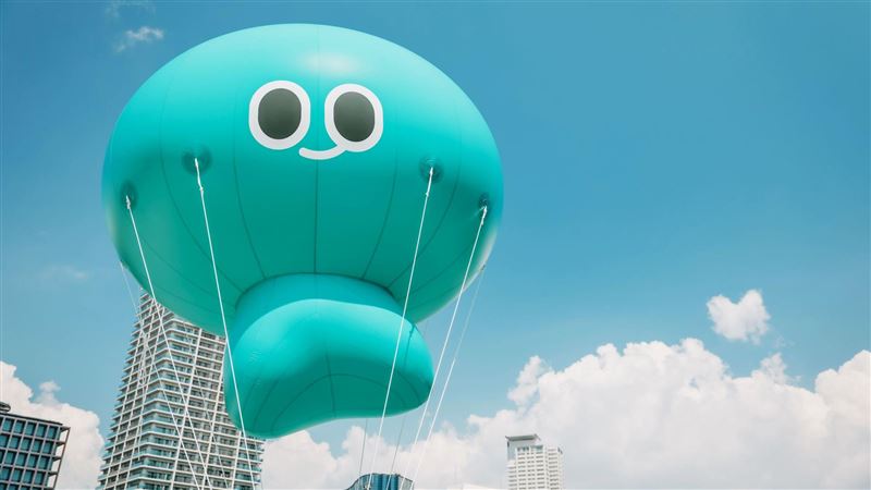 a-We氣球首飄大阪天空　文化部長李遠：讓世界看見台灣