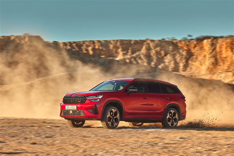 &Scaron;koda Kodiaq RS 4x4性能休旅。（&Scaron;koda提供）