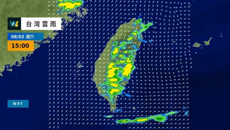 台南一片紫紅！等「這時」才放晴