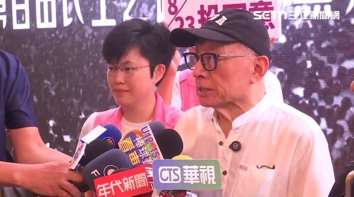 游盈隆嗆告加重誹謗,曹興誠表示「隨便他嘛,浪費司法資源,無恥」。(圖/翻攝畫面)