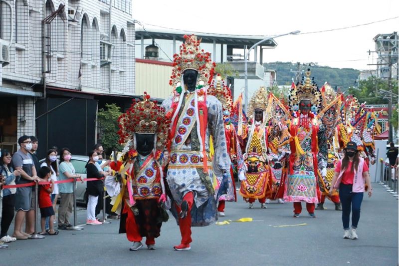 大神將。（圖／翻攝自花蓮市公所粉絲專頁）