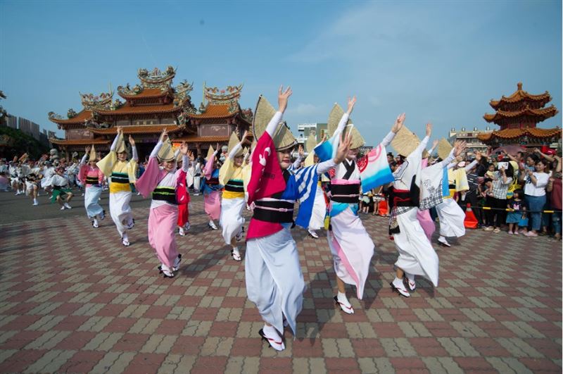 年底將再迎來阿波舞表演。（圖／翻攝自中壢仁海宮-中壢媽 Renhai Temple粉絲專頁）