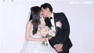 林逸欣穿絕美婚紗辦婚宴！伴郎伴娘超大咖
