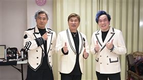 「鑽石舞台之夜」演唱會今晚（2日）在台中中興大學惠蓀堂開唱，主持人胡瓜、康康、歐弟（歐漢聲）稍早受訪（圖／萬星傳播提供）