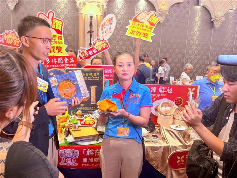 無糖果乾成為國際矚目的台灣之光。（圖／翻攝自多利多FB）