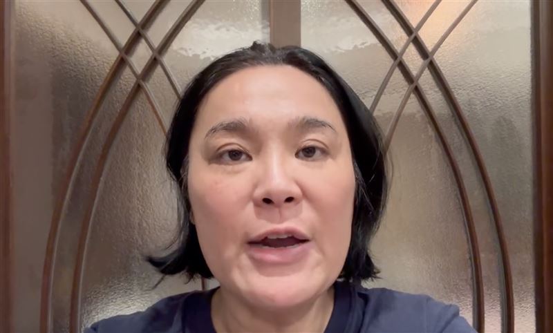 陳玉珍喊刪除國土韌性1500億預算改普發現金1萬挨轟。(圖/陳玉珍國會辦公室提供)
