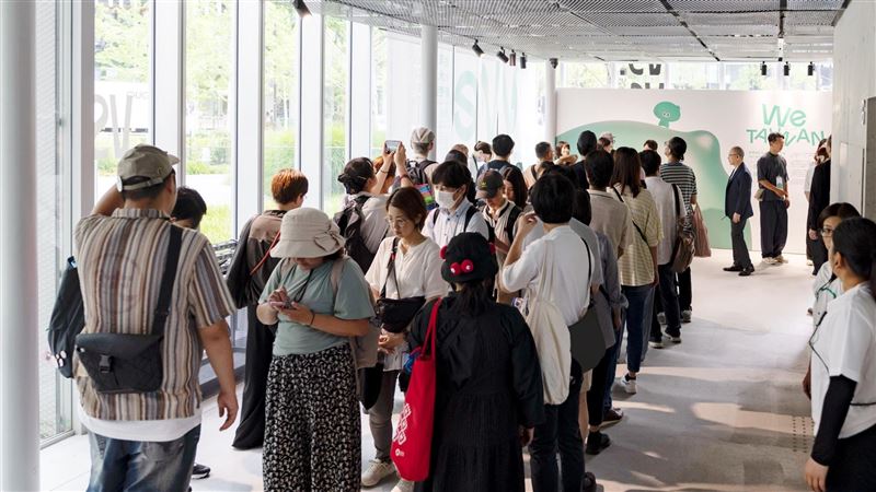 台灣文化in大阪關西世博開幕　湧排隊人潮