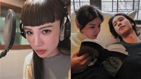 魏如萱、若盈、Ian。（圖／翻攝自魏如萱、若盈IG）