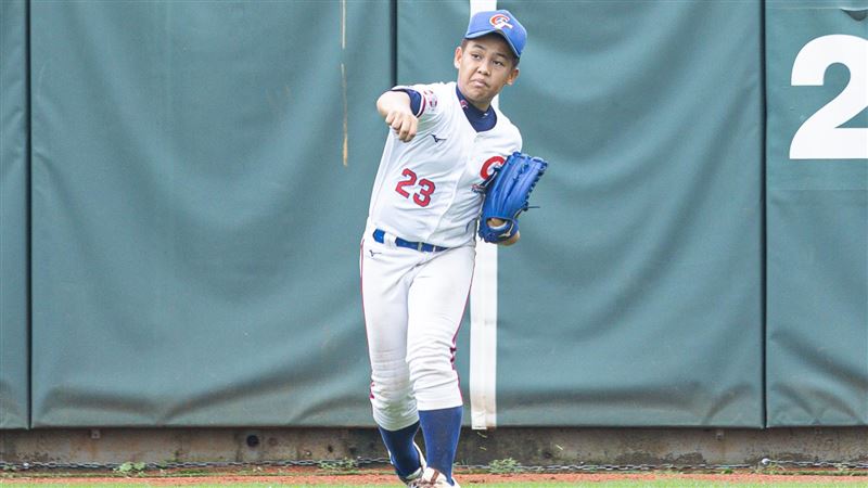 U12台灣小將胡誠恩。（圖／棒協提供）