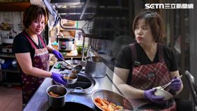 ▲台中陳貝柯因誤信投資與友人，背付了百萬債務，靠著一間小吃攤努力還債。（圖／中信慈善基金會「信扶專案」提供） 