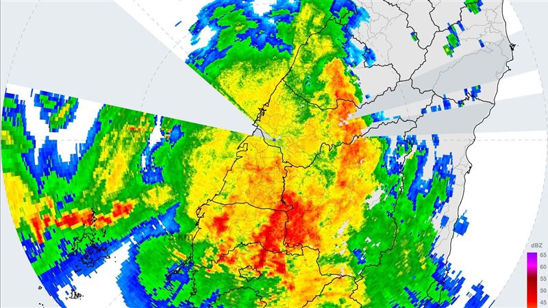 中部降雨熱區　大雷雨強襲這些縣市到18時