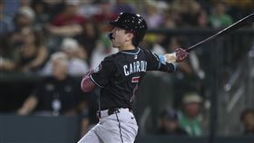 ▲卡洛爾（Corbin Carroll）本季第22轟出爐。（圖／美聯社／達志影像）