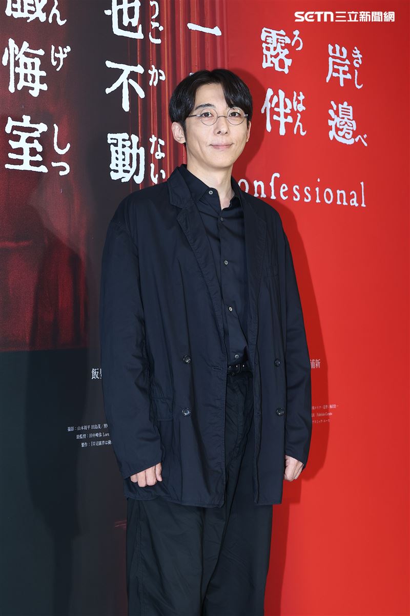 高橋一生眼鏡造型被粉絲大讚。(圖/記者鄭孟晃攝影)