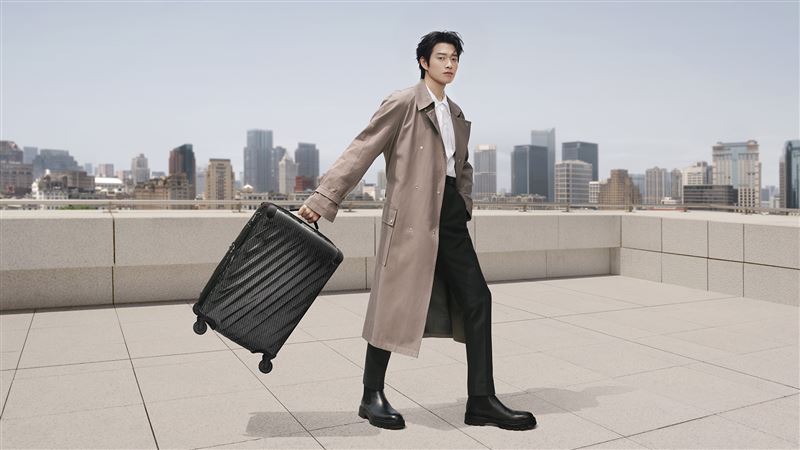 TUMI宣布中國演員魏大勛擔任亞太區品牌代言人。（圖／品牌業者提供）