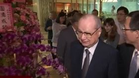 昔老臣林省三現身 避談長榮爭產風波